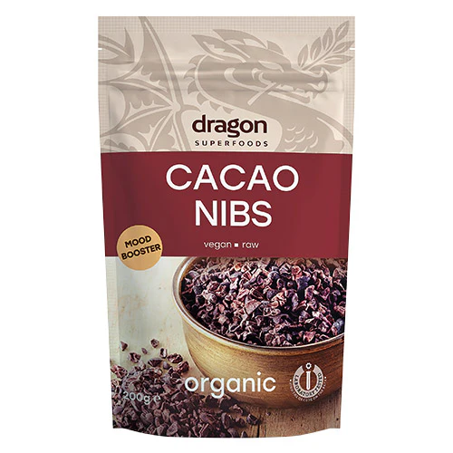Dragon Superfoods Cacao Nibs Økologisk Criollo Raw | 200 g