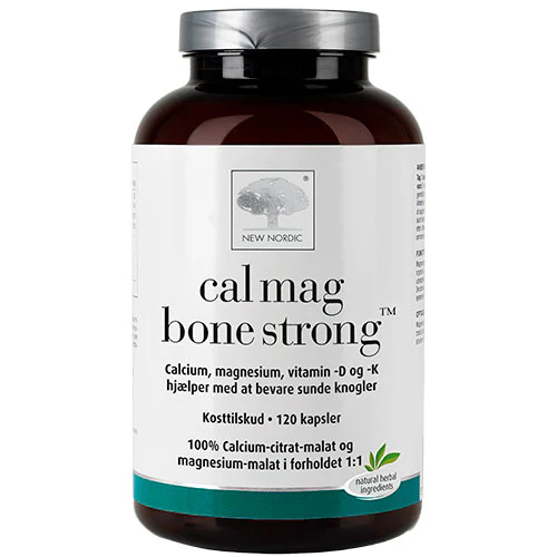 New Nordic Cal Mag Bone Strong | 120 kapsler