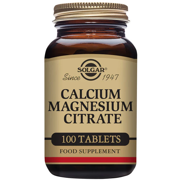 Solgar Calcium - Magnesium Citrate | 100 tabletter