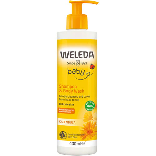 Weleda Calendula Shampoo & Body Wash | 400 ml