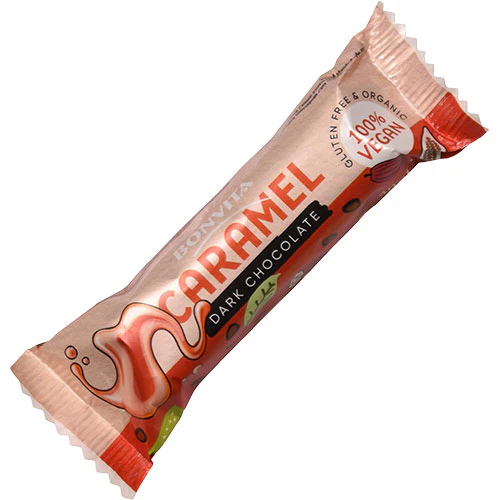 BonVita Caramelbar M. Mørk Chokolade Økologisk | 40 g