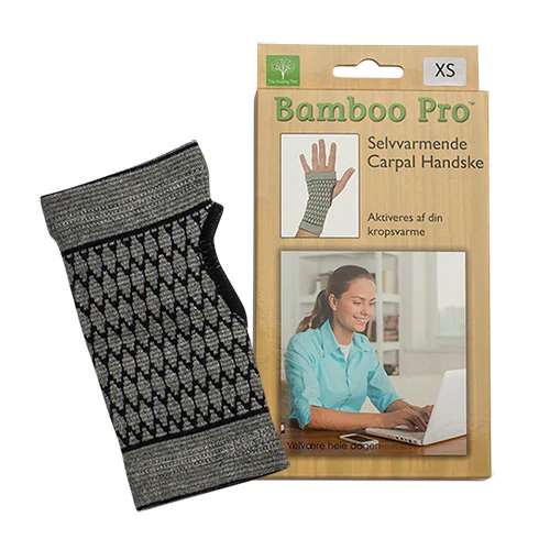 Bamboo Pro Carpal Handske | Str. Xs