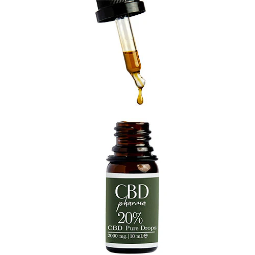 CBD Pharma Pure Drops 20% | 10 ml