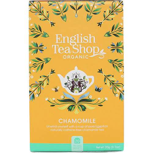 English Tea Shop Chamomile Tea Økologisk | 20 breve