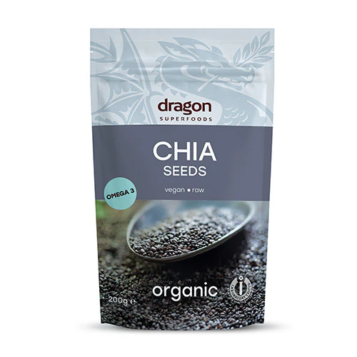 Dragon Superfoods Chia Frø Økologisk | 200 g
