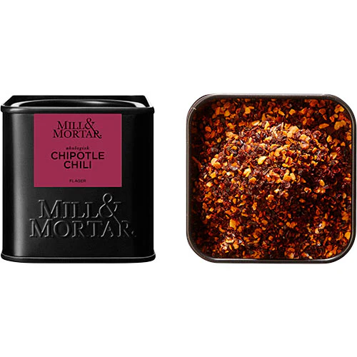 Mill & Mortar Chiliflager Chipotle Økologisk | 40 g