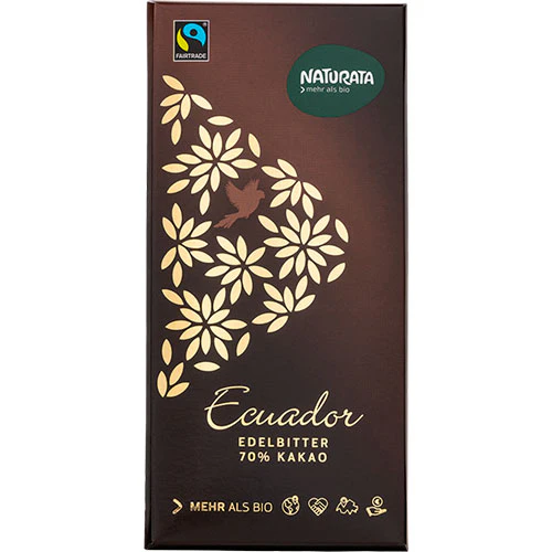 Naturata Chokolade Bitter 70% Økologisk | 100 g