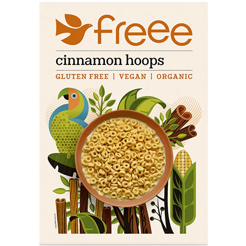 Doves Farm Cinnamon Hoops Økologisk | 300 g