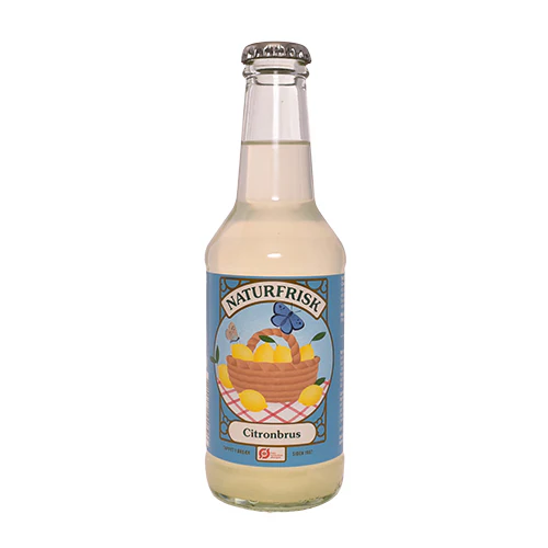Naturfrisk Citronbrus Økologisk | 250 ml