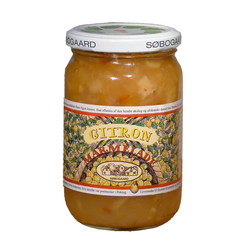 Søbogaard Citronmarmelade Økologisk | 400 g