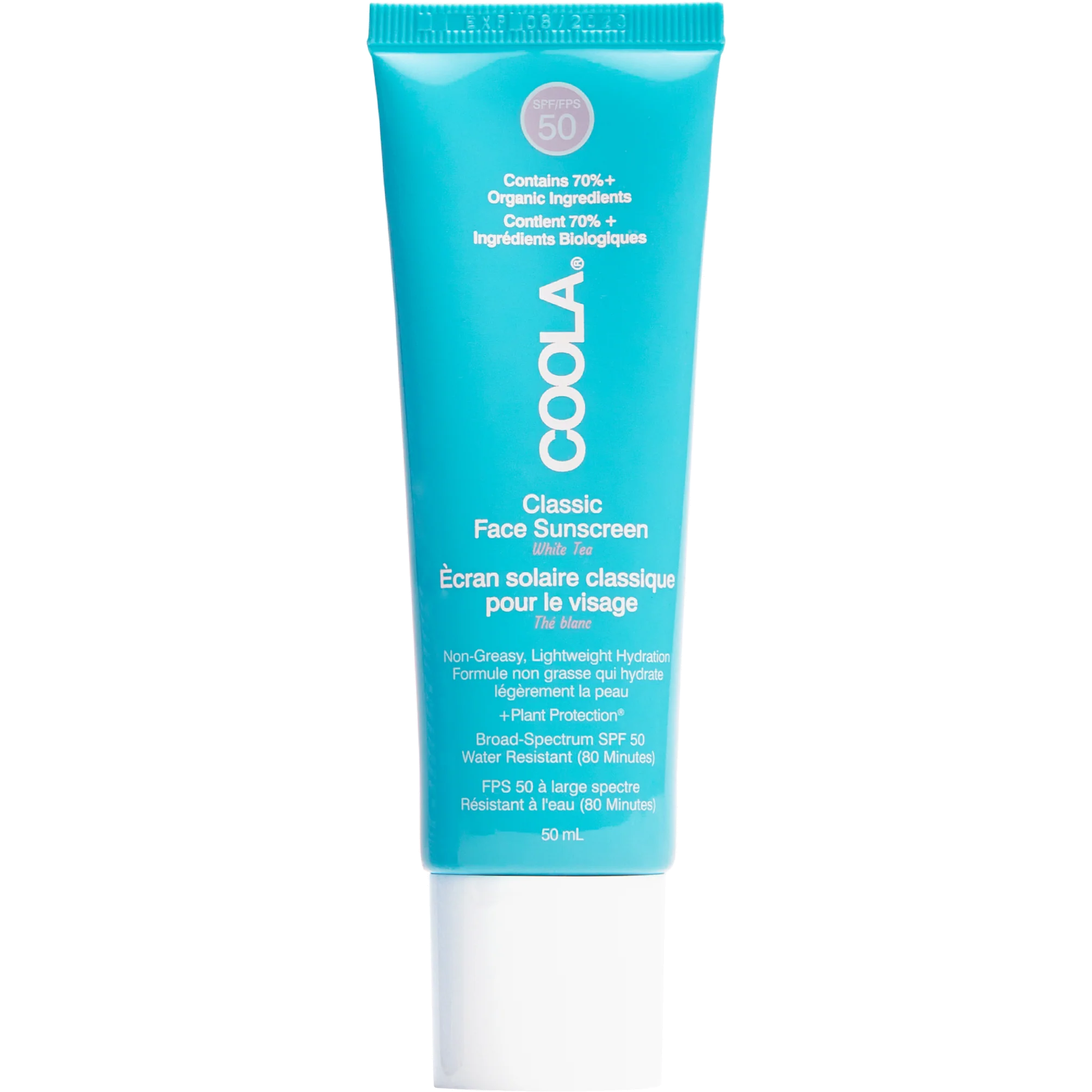 Classic Face Sollotion SPF 50, White Tea