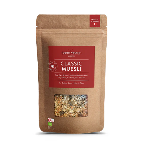 Guru Snack Classic Mysli Økologisk | 750 g