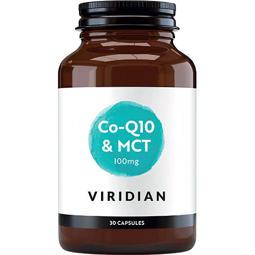 Viridian Nutrition Co-q10 & Mct 100mg | 30 kapsler