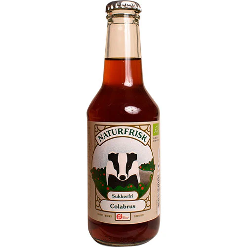 Naturfrisk Økologisk Colabrus Sukkerfri | 250 ml