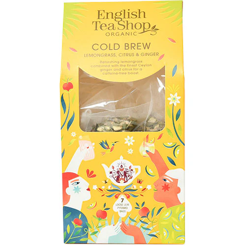 English Tea Shop Cold Brew Lemongrass Citrus & Ginger tea Økologisk | 7 Breve