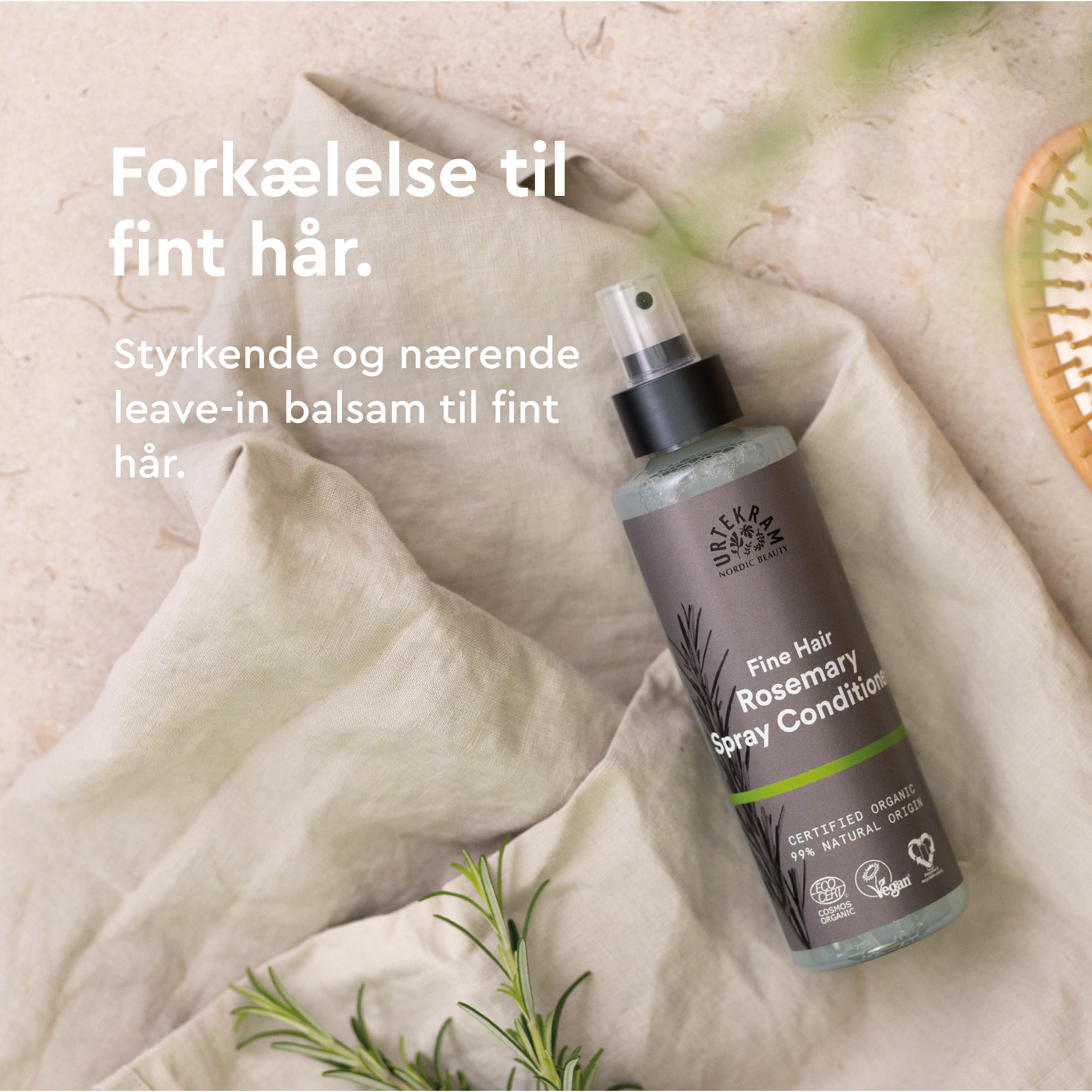Urtekram Conditioner Spray Rosemary | 250 ml - Image 2