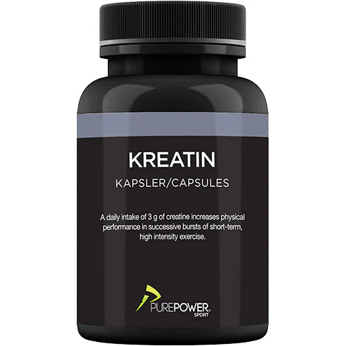 PurePower Kreatinkapsler | 120 kapsler