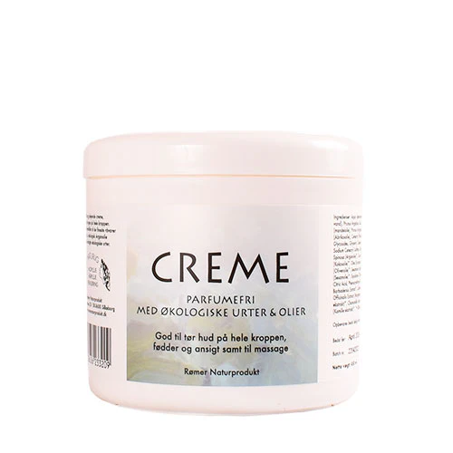 Rømer Creme Parfumefri M. Økologiske Urter & Olier | 450 ml