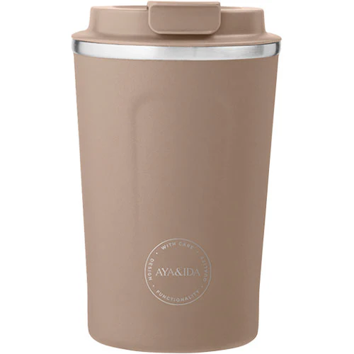 AYA&IDA CUP2GO 380 ml | Dusty Brown