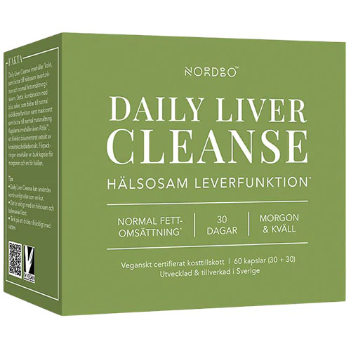 NORDBO Daily Liver Cleanse | 60 kapsler