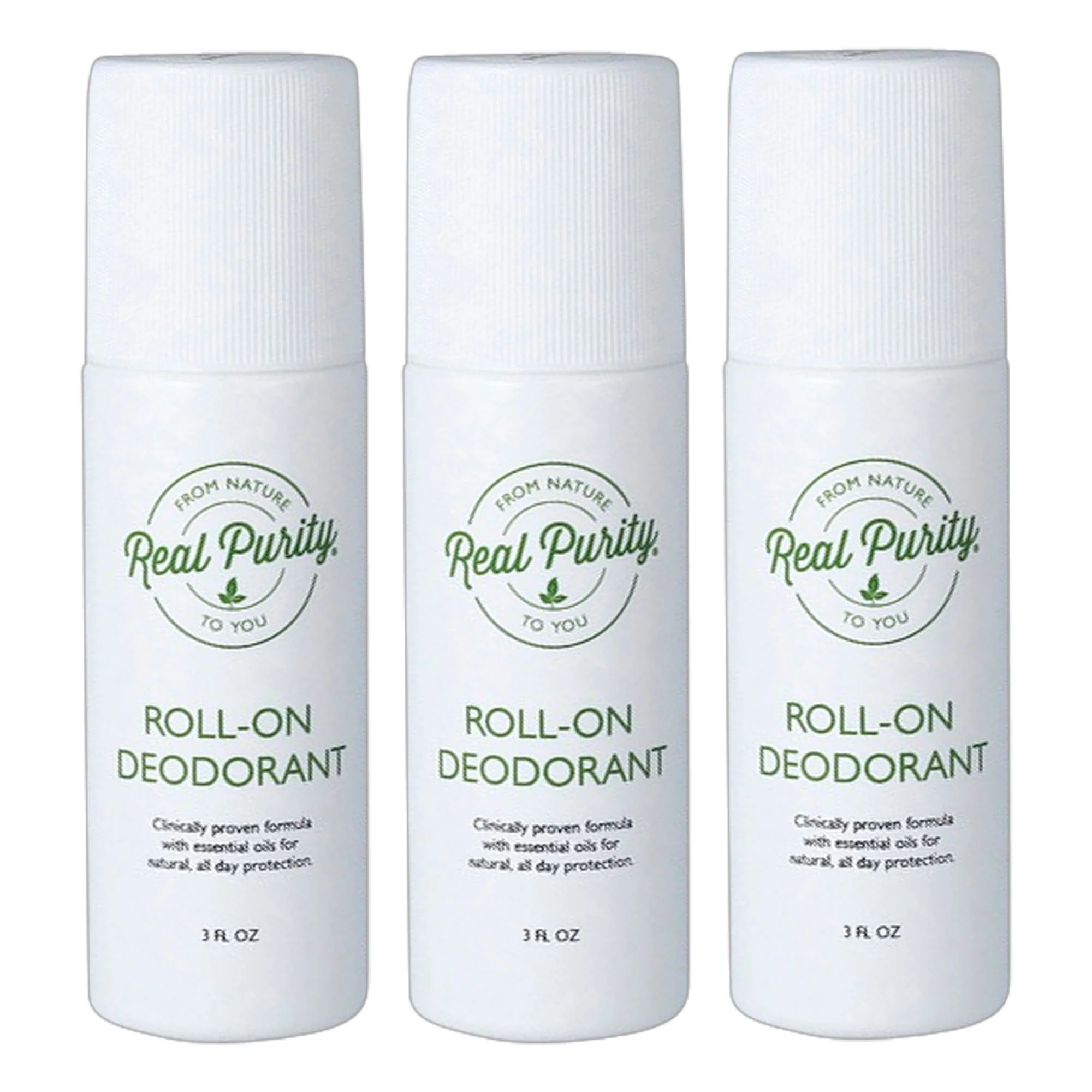 Real Purity Deodorant Roll-on | 3-pack