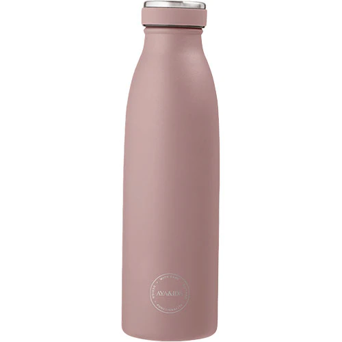 AYA&IDA Drinking Bottle 500ml | Dusty Rose