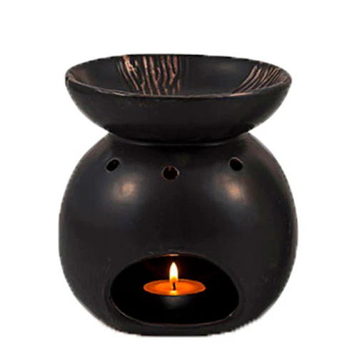Urtegaarden Duftlampe Keramik Sort