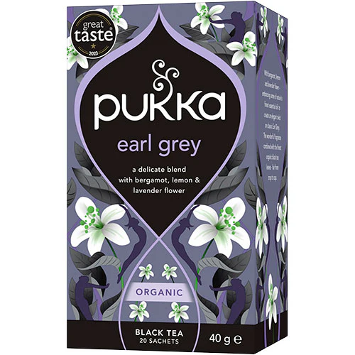 Pukka Gorgeous Earl Grey Te | 20 breve