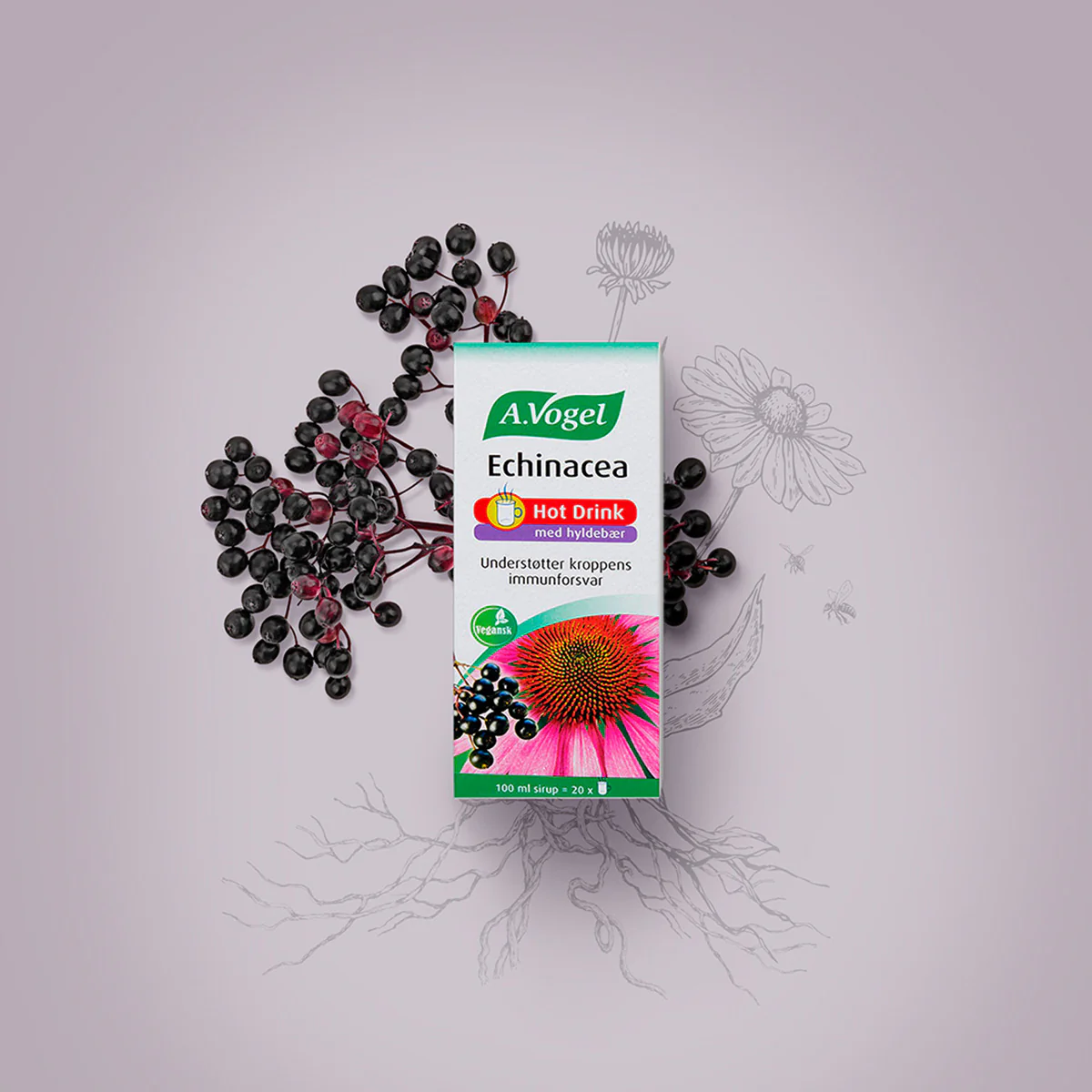 A.Vogel Echinacea Hot Drink | 100 ml - Image 2