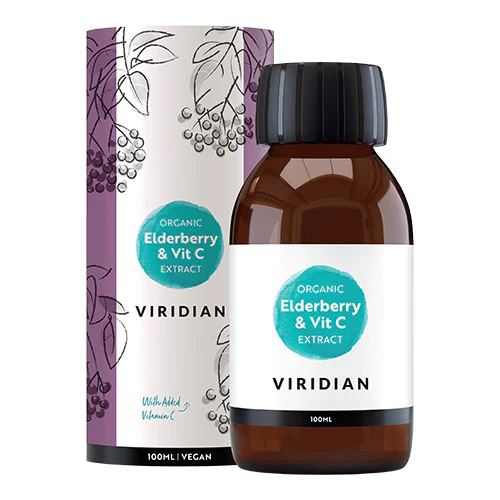 Viridian Nutrition Elderberry Extract Økologisk | 100 ml