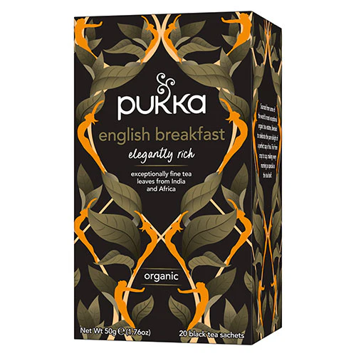Pukka Elegant English Breakfast Te | 20 breve