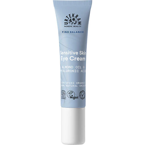 Urtekram Eye Cream With Almond Oil Hyaluronic Acid | 15 ml