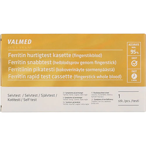 Valmed Ferritin Test