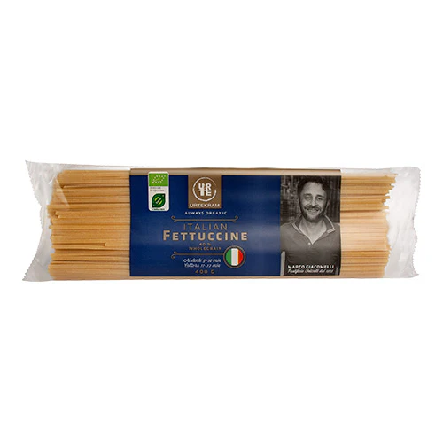 Urtekram Fettucine Fuldkorn Økologisk | 400 g