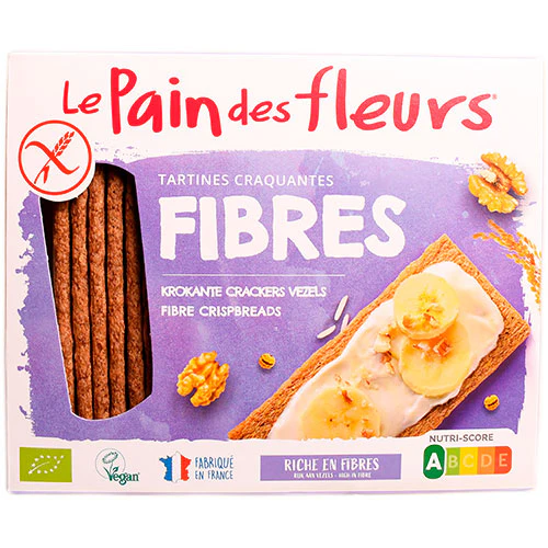 Le pain des fleurs Fiberknækbrød Økologisk | 150 g