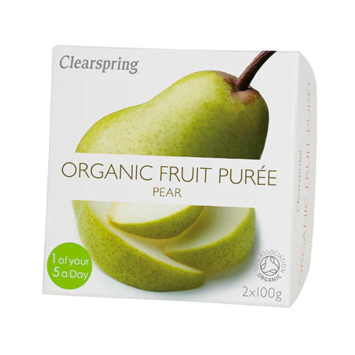 Clearspring Frugtpuré Økologisk 200 g | Pære