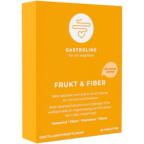 Lactiplus Frugt & Fiber | 30 tabletter