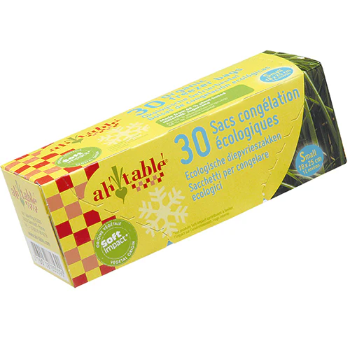 Biogan Fryseposer af Bioplast 30 Stk | 1 Liter