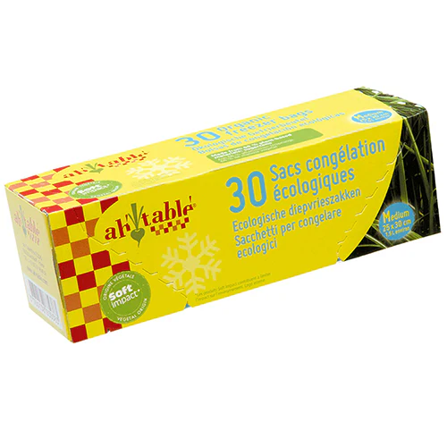Biogan Fryseposer af Bioplast 30 Stk | 2,5 Liter