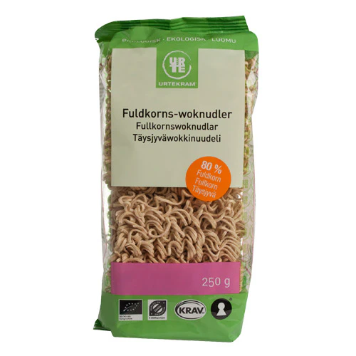 Urtekram Fuldkorns Woknudler Økologisk | 250 g