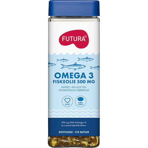 Futura Omega 3 500mg | 270 kapsler