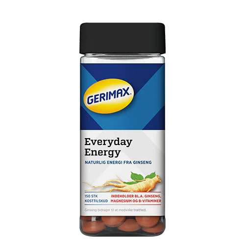 Gerimax Daglig Energi | 150 tabletter