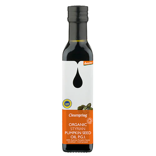 Clearspring Græskarkerne Olie (Ristet) | 250 ml