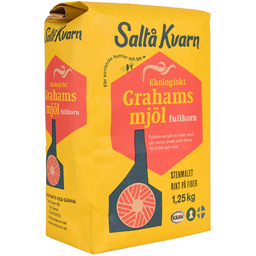 Saltå kvarn Saltå Kvarn Grahamsmel Økologisk | 1250 g
