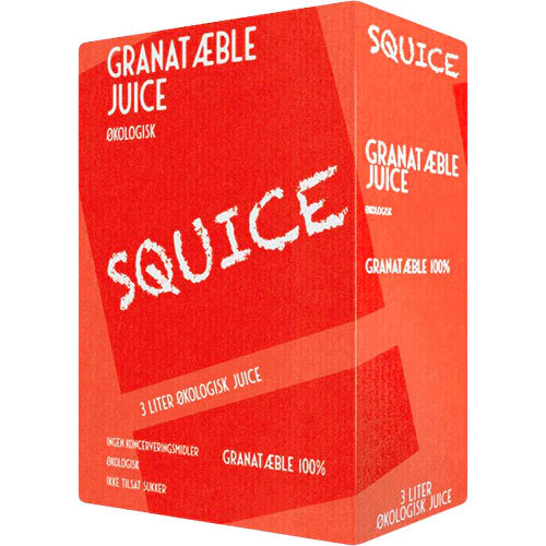 Squice Granatæble Juice Økologisk | 3 liter