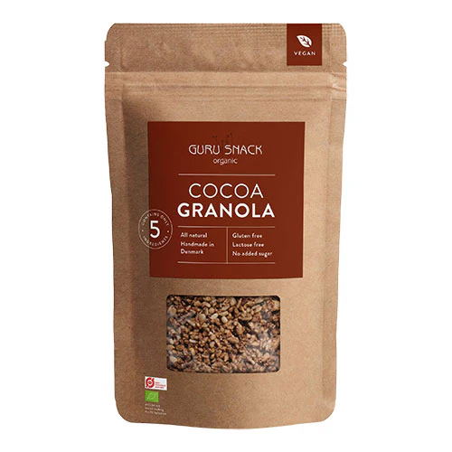 Guru Snack Granola Cocoa Økologisk | 350 g