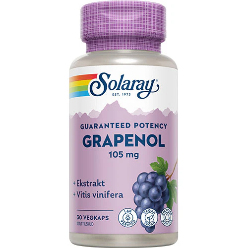 Solaray Grapenol | 30 kapsler