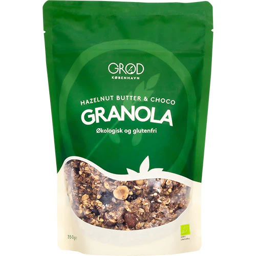GRØD Hazelnut Butter & Choco Granola Økologisk | 350 g