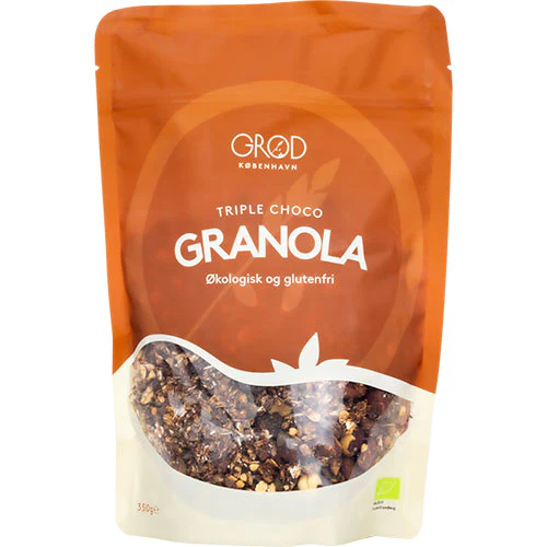 GRØD Triple Choco Granola Økologisk | 350 g