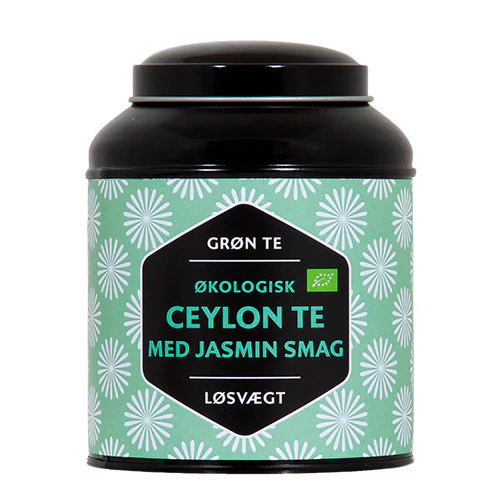 Grøn Ceylon Te M. Jasminsmag Økologisk | 75 g